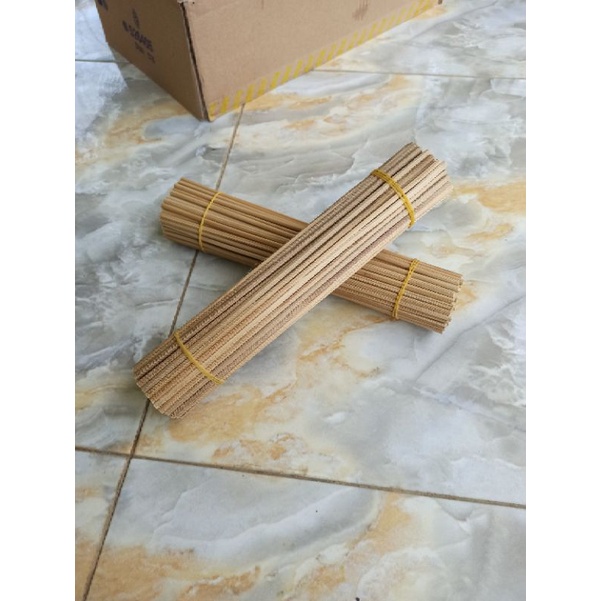 Lidi bambu 25cm isi 100 pcs   tusuk sate 25 cm tumpul