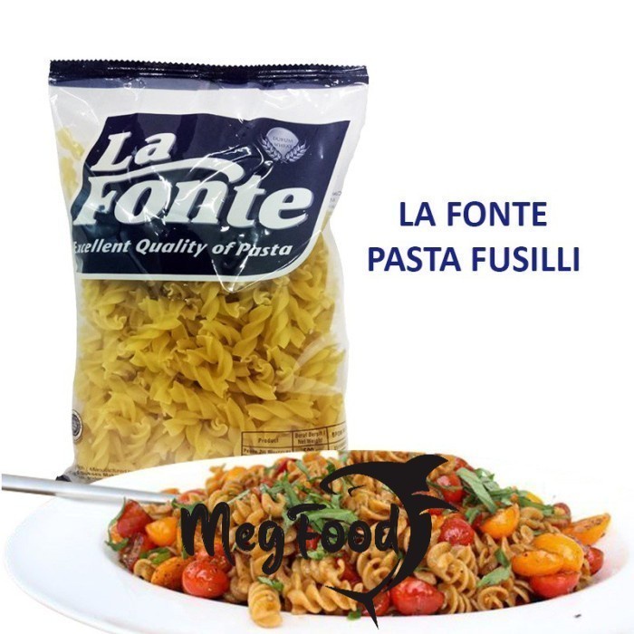 

La Fonte Pasta Fusilli / Pasta Makaroni Spirall - 500 Gram