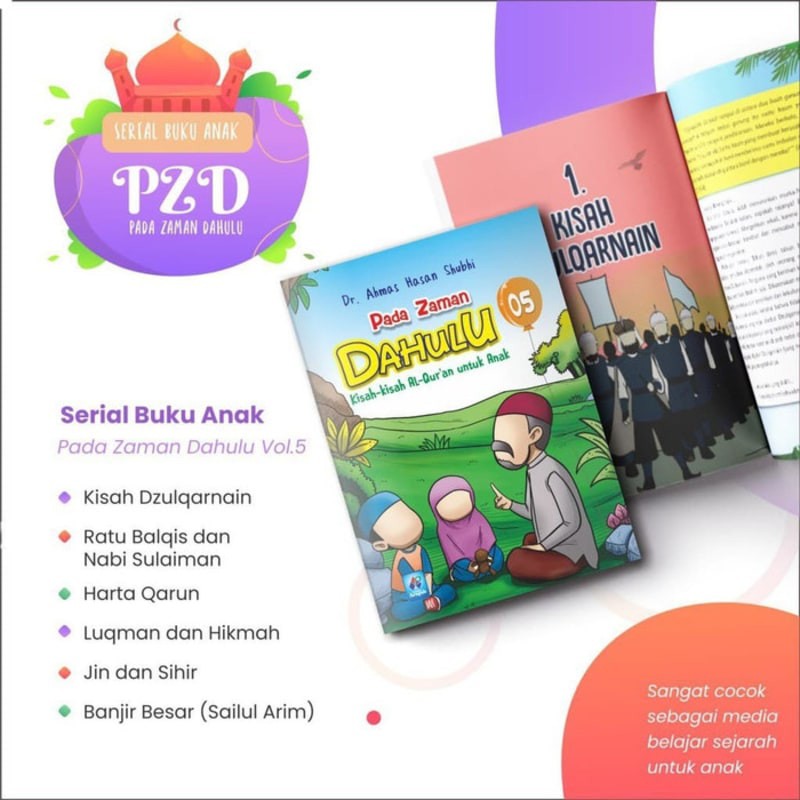 Pada Zaman Dahulu Jilid 5 - Kisah-kisah Al-Quran untuk Anak PAR