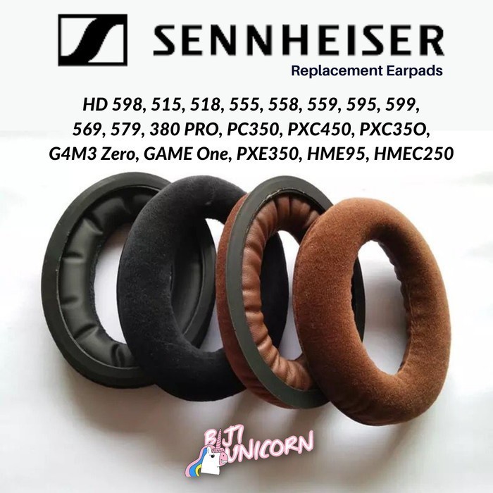 Earcup/Earpad Sennheiser PXC450 PXC350 HD380 HME95 HD515 Game Zero One