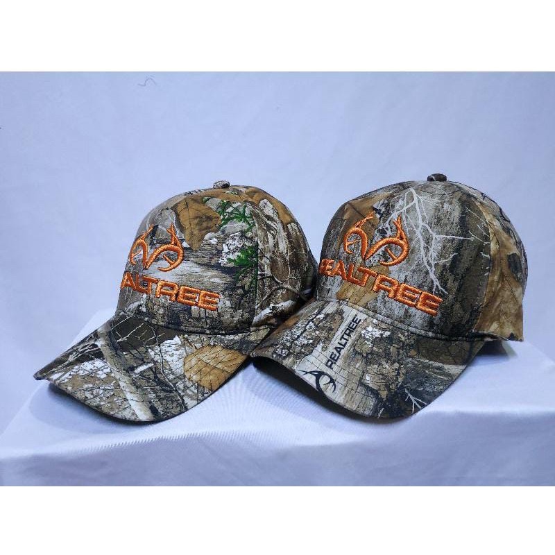 TOPI CAMO REALTREE EDGE ORANGE BAHAN IMPORT