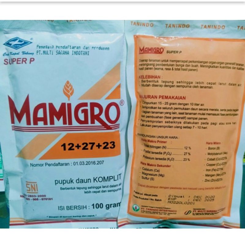 Mamigro Super P12+27+23 100 Gram