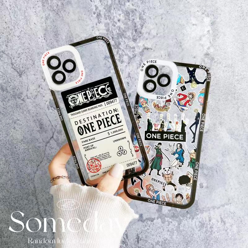 One Piece character case iPhone 12 pro max 12 mini 11 pro max X/Xs max 7/8/SE2020 7plus/8plus Protective camera Casing iPhone