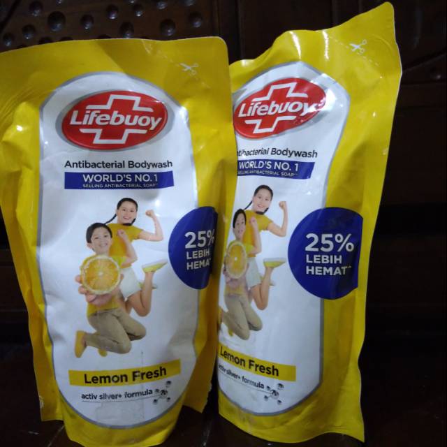 Body wash Lifebuoy  antibacterial 450 ml sabun mandi