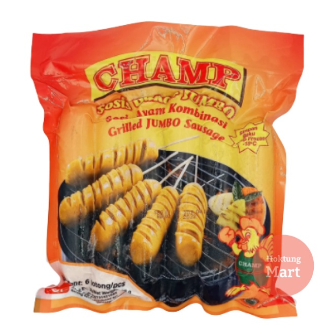 

Champ Sosis Jumbo isi 6 / 500gram
