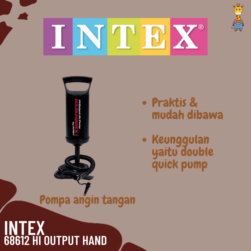 Intex 68612 Hi Output Hand