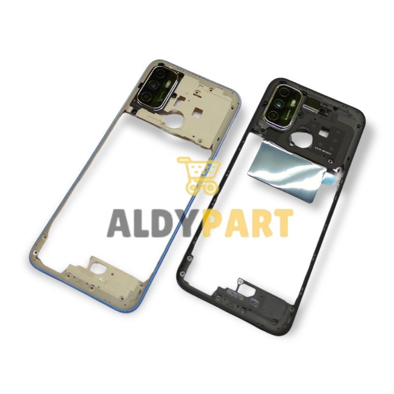 Tulang tengah Bezel Bazel Dudukan Mesin Middle Plate Oppo A53 | Oppo A33 Original