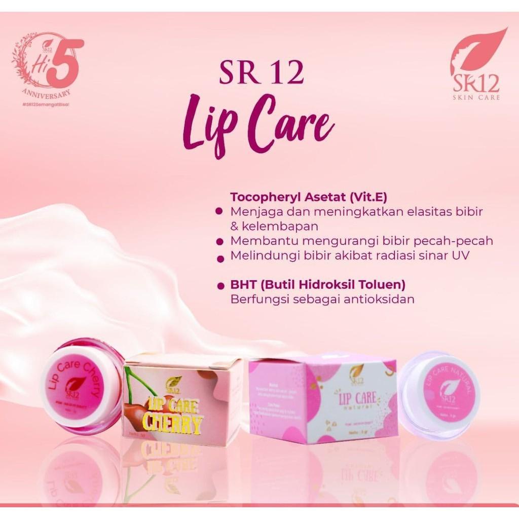 LIP CARE SR12 / PELEMBAB BIBIR / PENCERAH WARNA BIBIR AMAN BPOM