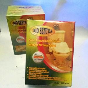 bio sentra 500gr / penguras wc tanpa sedot / pengurai WC