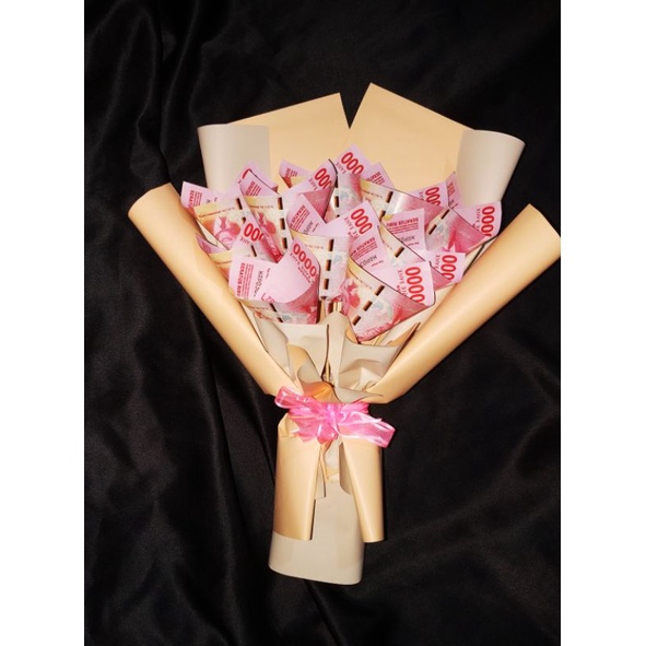 

Buket mini uang mainan