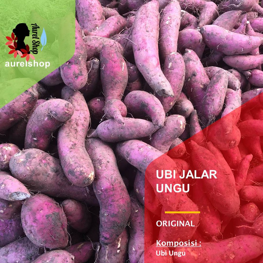 

Ubi Ungu Segar kemasan 1 kg