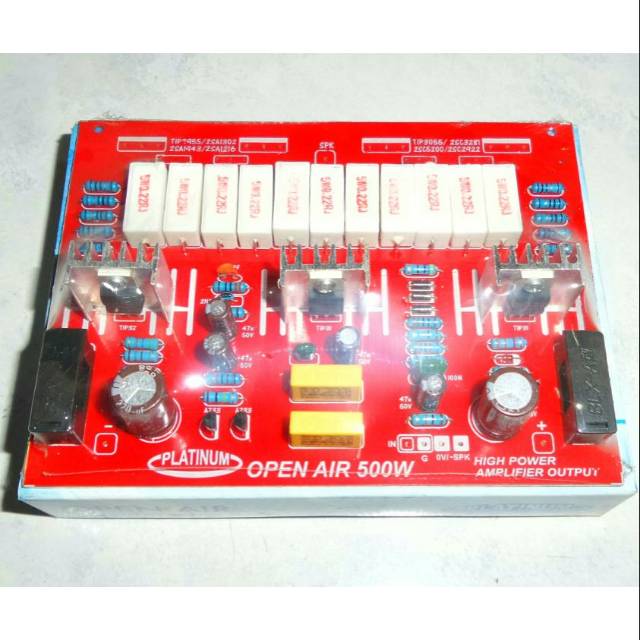 KIT POWER AMPLI MONO 500W OPEN AIR