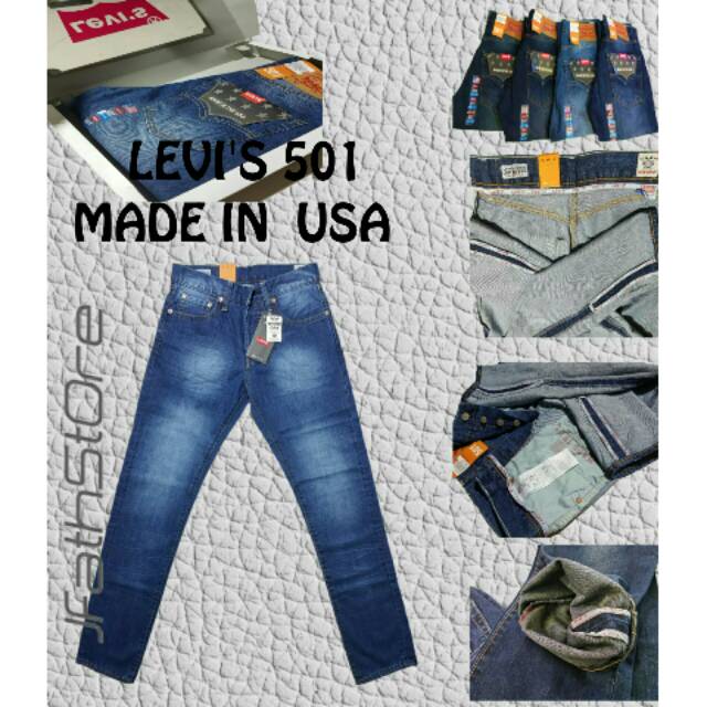 LEVIS 501 ORIGINAL IMPORT - MADE IN USA