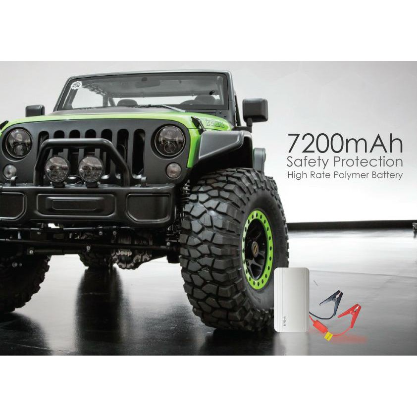 V Gen PowerBank 7200mah Car Jumper Stater