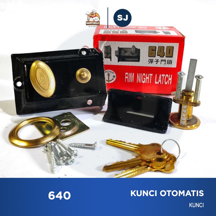 Kunci Pintu Otomatis / Kunci Kodok 640 Murah