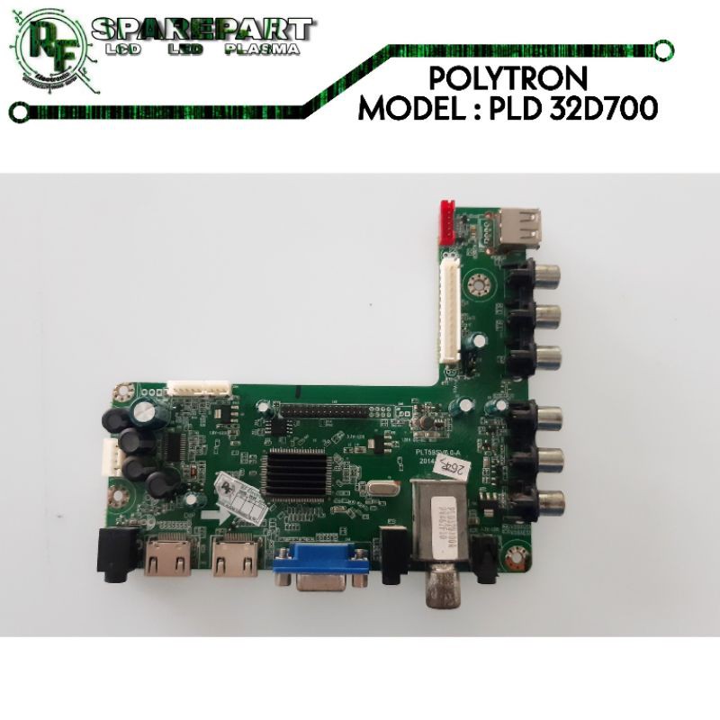 MB TV LED POLYTRON PLD 32D700  Mainboard tv led polytron pld32d700