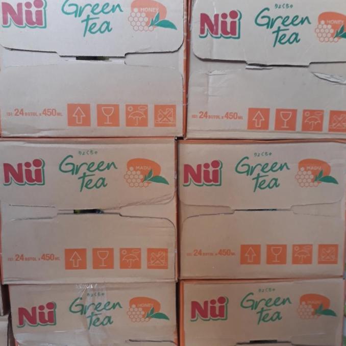 

nu green tea madu 450 ml