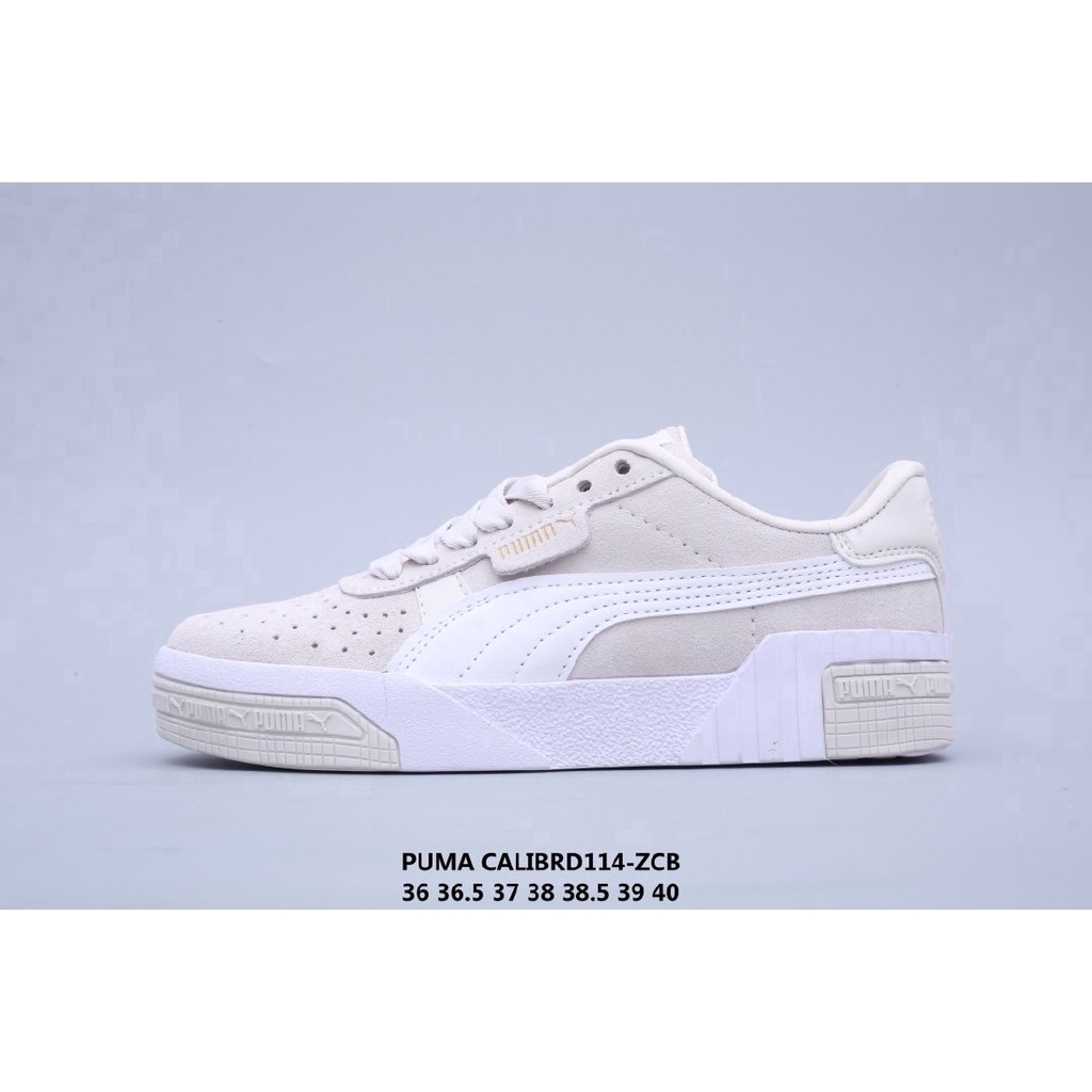 puma blanche semelle noire