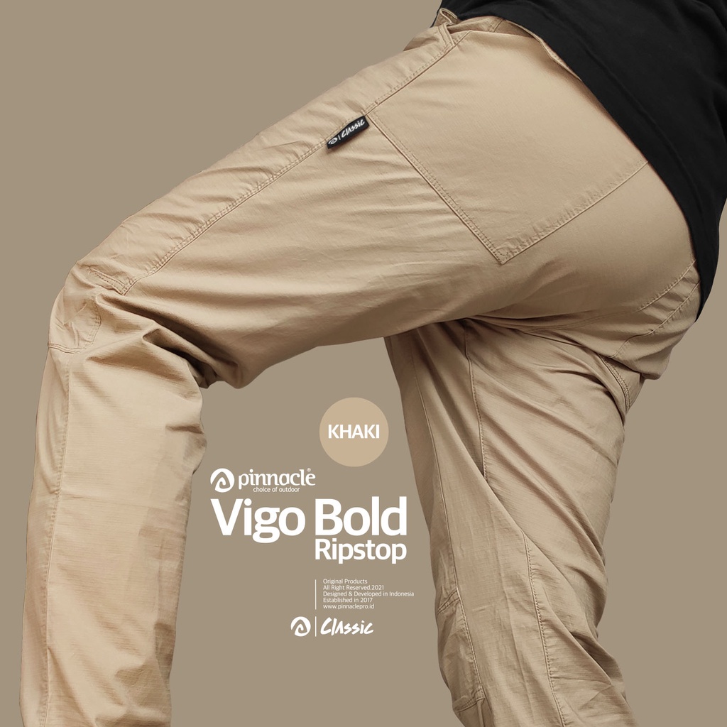 Pinnacle Vigo Long Bold - Khaki