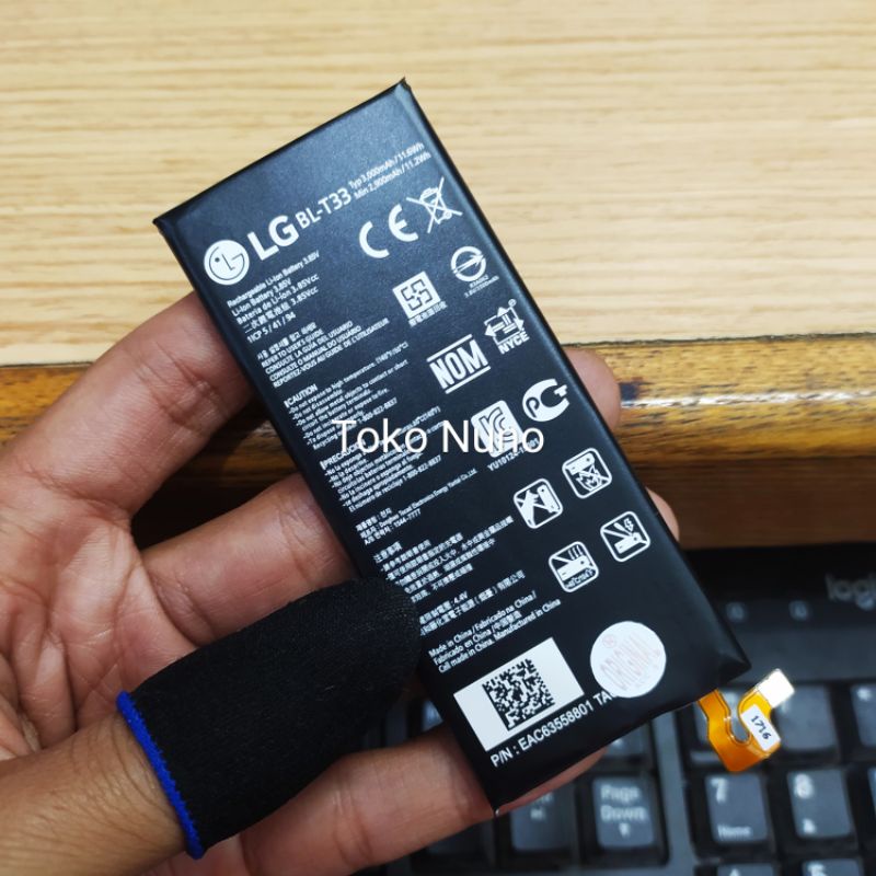 LG Q6 / Q6 Plus BLT33 Baterai Battery LG Q6 / Q6 Plus BL-T33 Ori