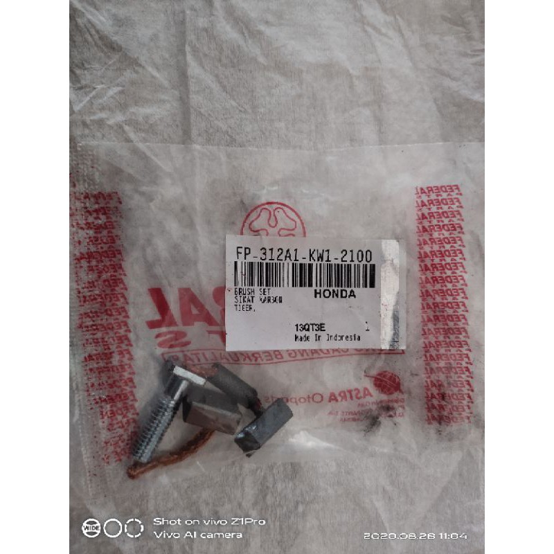Karbon Stater Arang Areng Cool Starter Carbon Brush Set Coil Brush Tiger Federal FP-312A1-KW1-2100