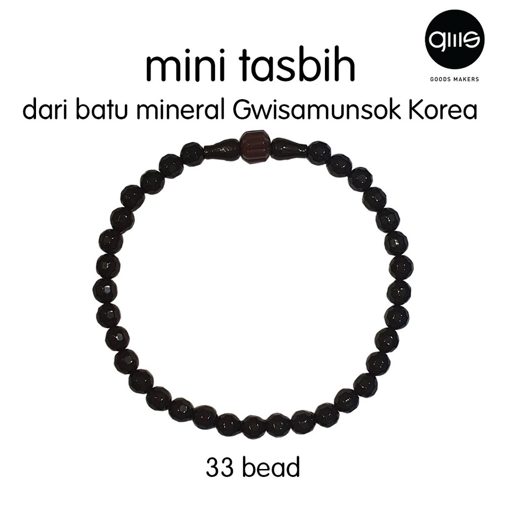 TASBIH KESEHATAN DARI BATU MINERAL GWISANMUNSOK KOREA