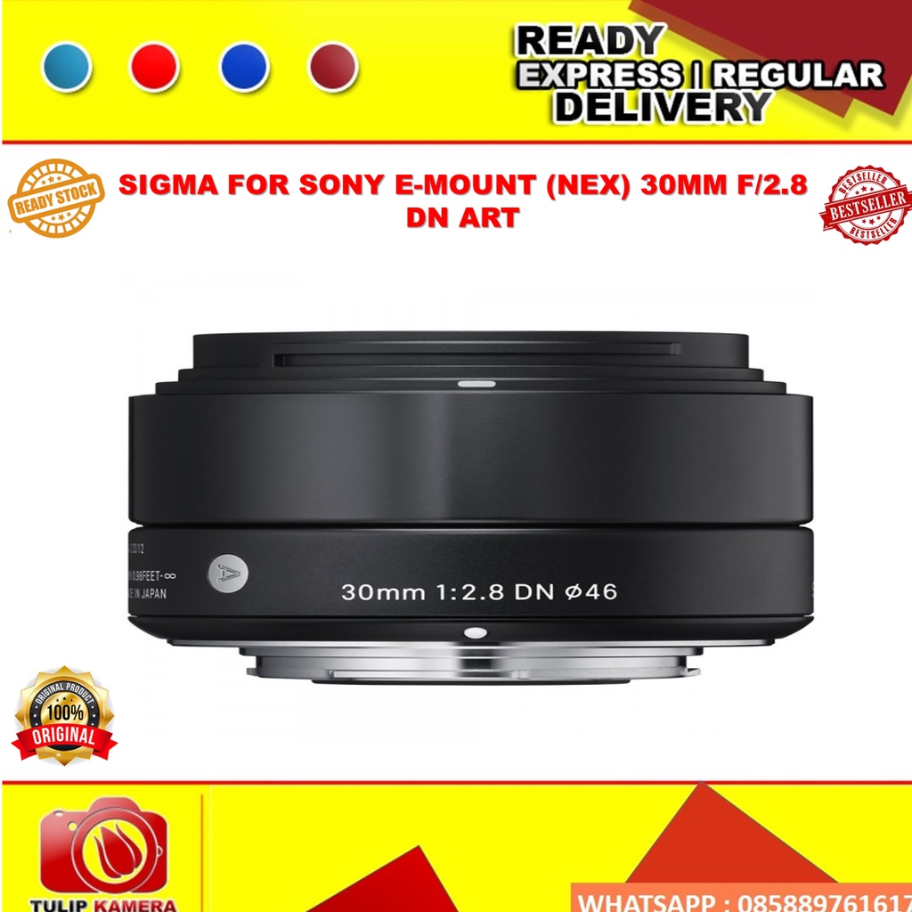 SIGMA FOR SONY E-MOUNT (NEX) 30MM F/2.8 DN ART