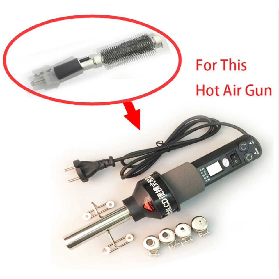 (BISA COD) RVOSTR Gongjue Heat Gun Mesin Pemanas Elektronik 220V 450W - GJ-8018LCD