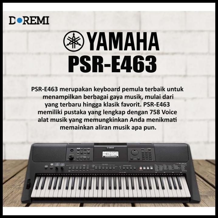 Keyboard Yamaha Psr-E463 / Psr E463 / Psr E 463