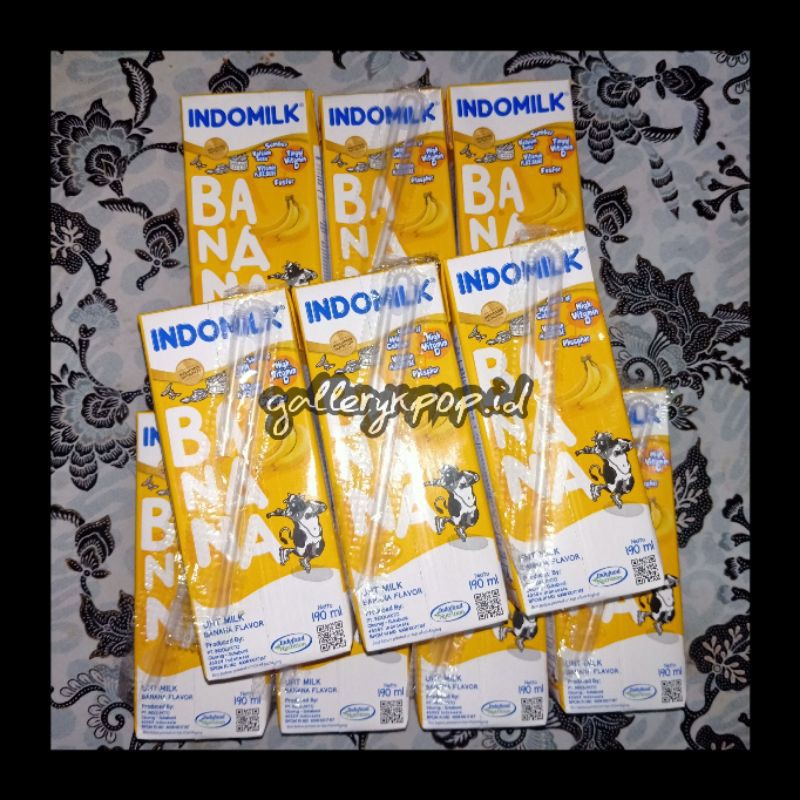 

[READY FREE PC] INDOMILK BANANA JUNGKOOK BTS 190ml