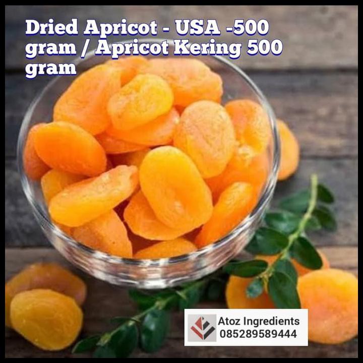 

Dried Apricot - Usa -500Gram / Apricot Kering 500Gram
