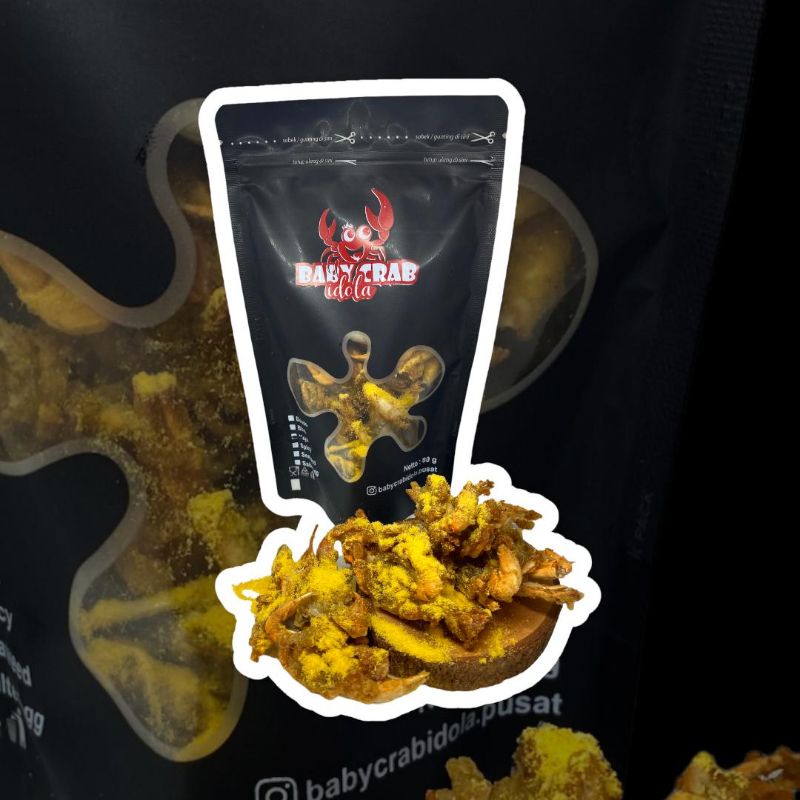 

Baby Crab Rasa Salted Egg (Telur Asin) 80gr