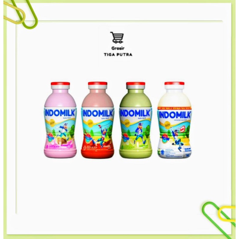 

Indomilk Botol All Varian kemasan 190ml