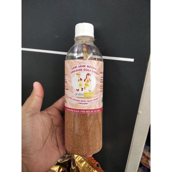 

SEVEN HERB SARI JAHE MERAH ORGANIK GULA AREN 300GR F