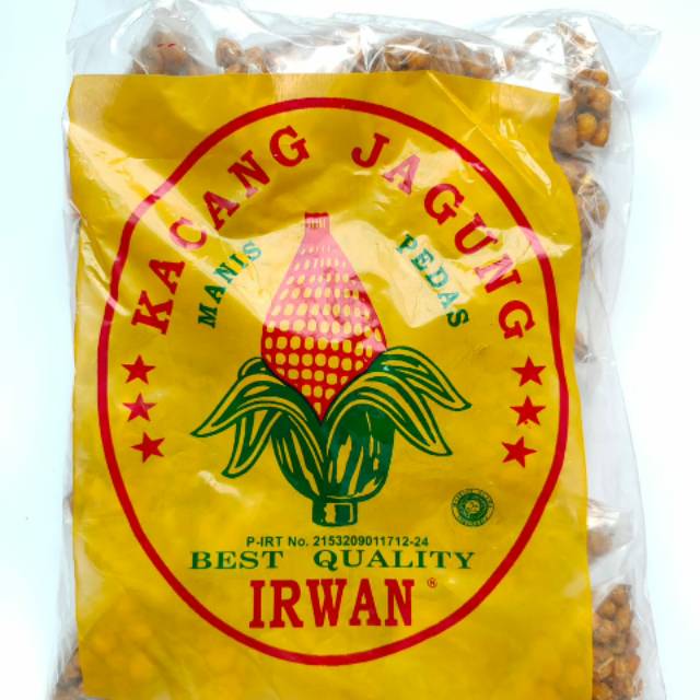 

Kacang jagung pedas manis/kacang kedele asin @25pcs