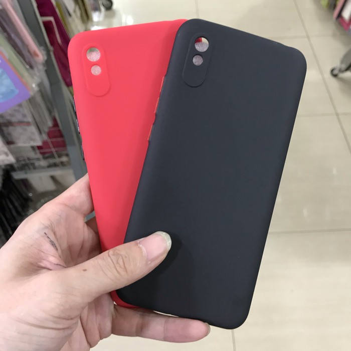 REDMI 9A PREMIUM SOFT JELLY COLOR CASE WITH CAMERA PROTECTOR