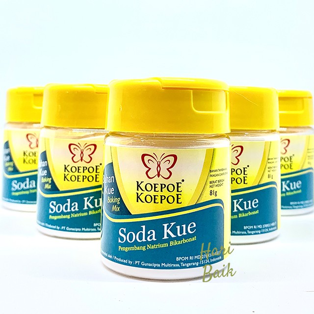 

Soda Kue / Pengembang Natrium Bikarbonat 81gr