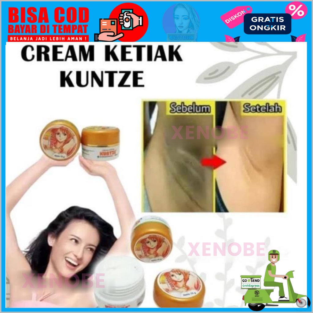 KUNTZE CREAM KETIAK BPOM - CREAM KUNTZE