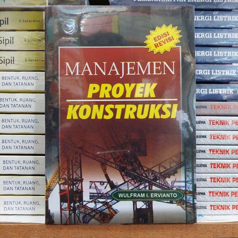 Jual Buku MANAJEMEN PROYEK KONSTRUKSI Edisi Revisi | Shopee Indonesia