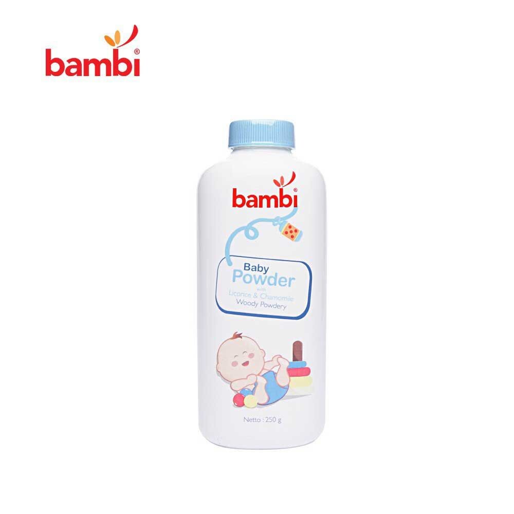 Bambi Woody Powder Bedak Bayi 250 g