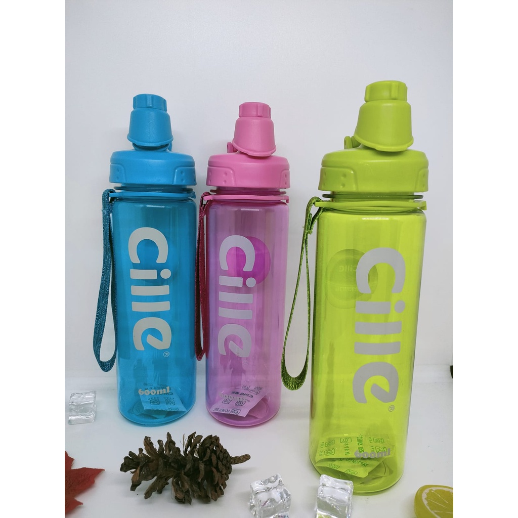 B55-2 Botol Minum Sport Cille 600 Ml Botol Minum Air Tumblr