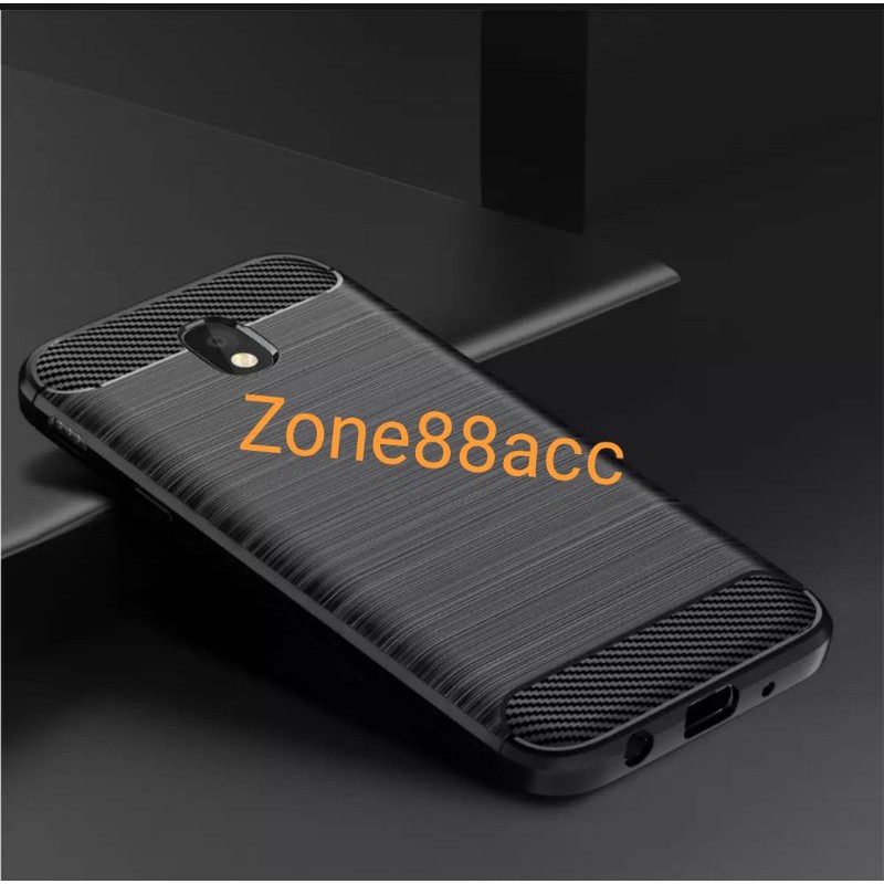 Silicon Case SAMSUNG J5 Pro J530 2017 Softcase iPAKY Carbon Casing Cover TPU