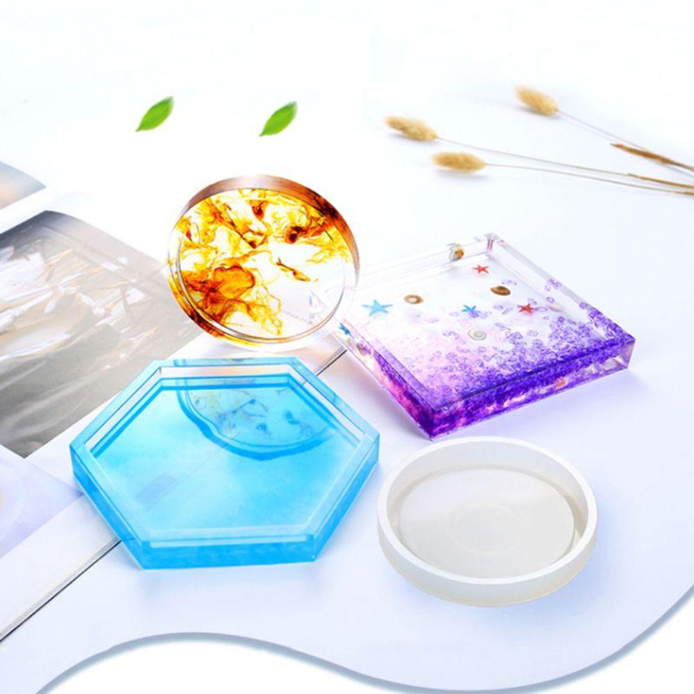 R-flower Cetakan Silikon Transparan DIY Handmade Alat Tetes Lem Kristal