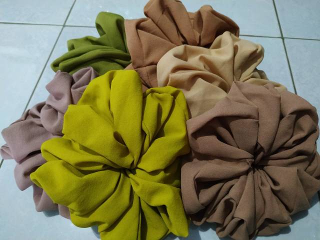 SCRUNCHIE hijab anti pusing premium best seller ikat rambut