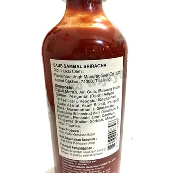 

SRIRACHA CHILI SAUCE PANTAI