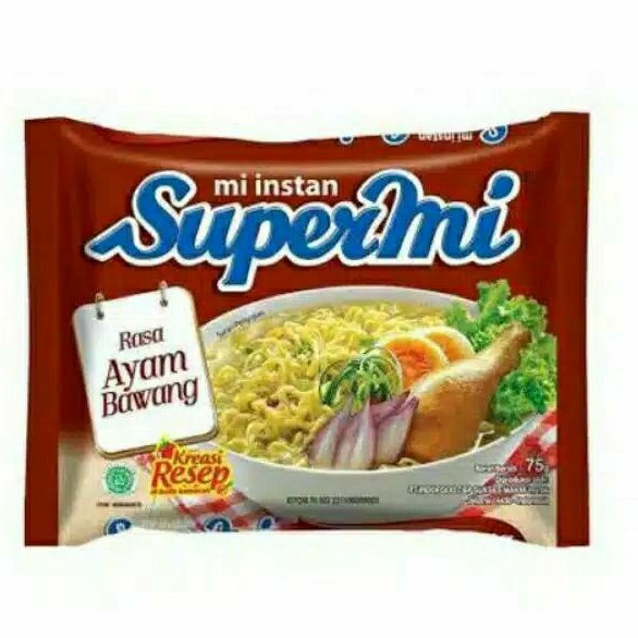 

Supermie Rasa ayam bawang