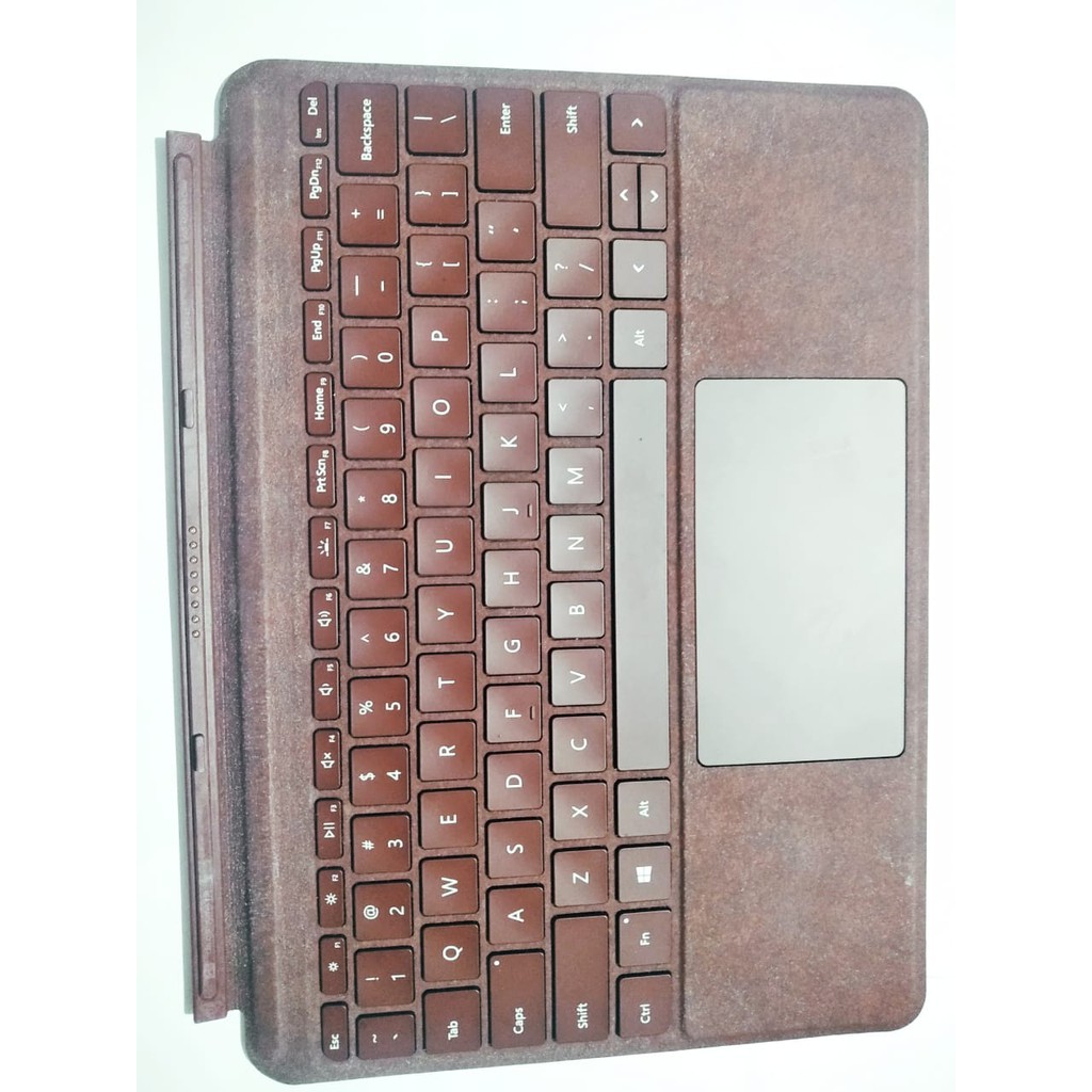 Microsoft Surface Go Keyboard Type Cover Signature bekas (merah tua)