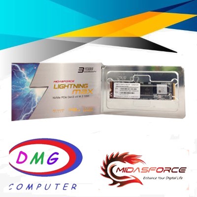 SSD M.2 NVME 256GB MIDAS FORCE