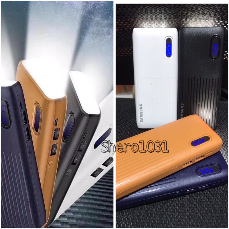 【Shero】Powerbank Led light powerbank 2usb dua port 99000mah