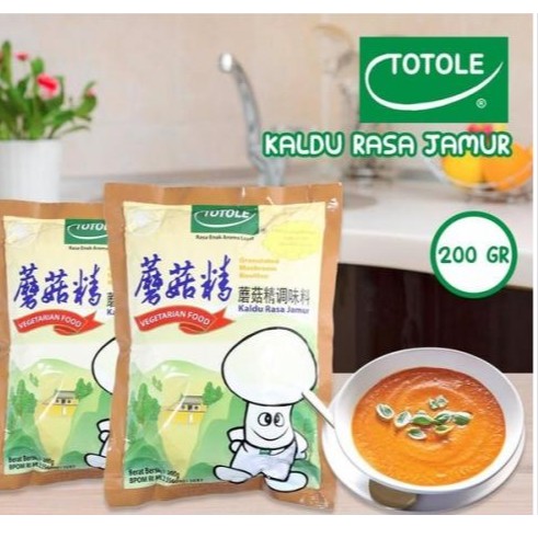 

Kaldu Jamur Totole 200gr